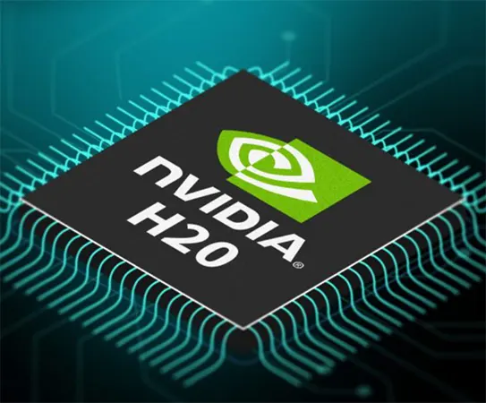 NVIDIA H20 computer chip sales in China