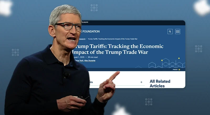 Apple’s Strong Forecast Overshadowed by $1.1 Billion Tariff Warning