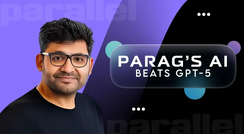 Former Twitter CEO Parag’s New AI Venture, Parallel, Claims to Beat GPT-5 on Key Research Benchmarks