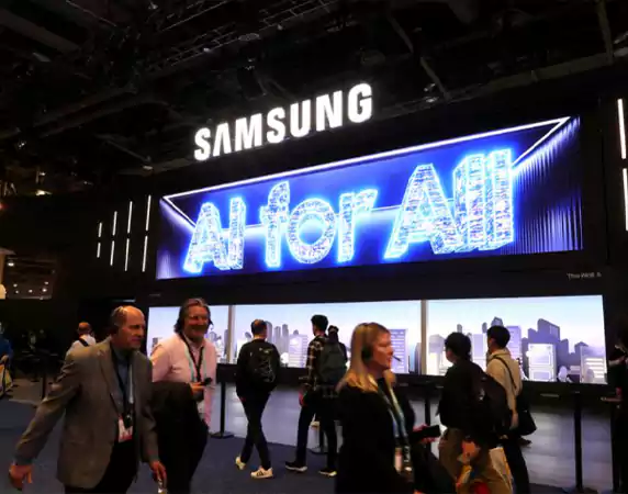 Samsungs shares are on track for a record high