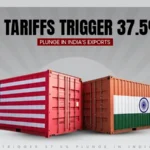 US Tariffs Trigger 37.5% Plunge in India’s Exports