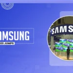 samsung shares jumps