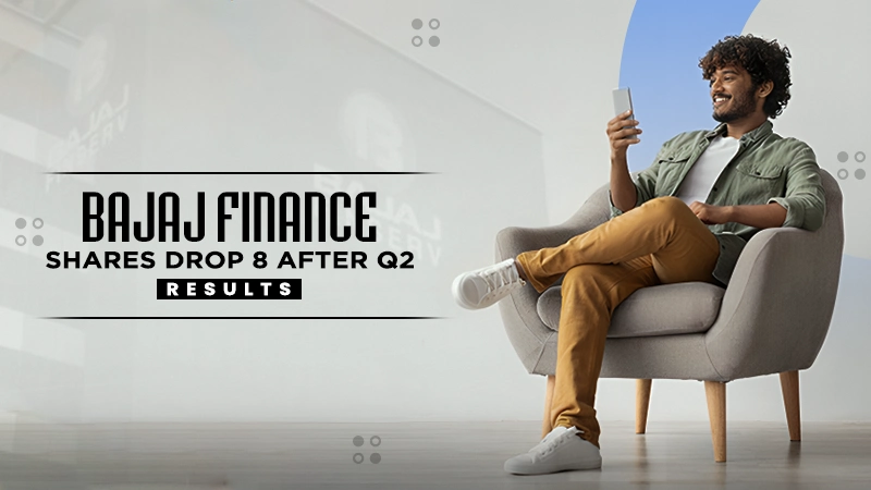 bajaj finance shares drop 8 after q2 results
