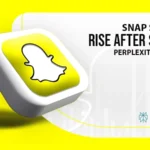 snap shares rises